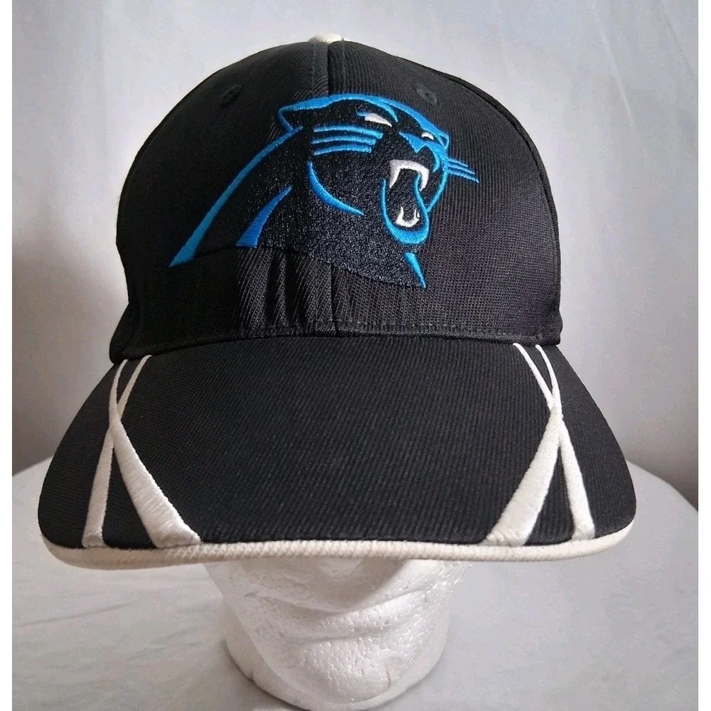 NFL Carolina Panthers Black Basic Adjustable Cap/Hat by Fan Favorite